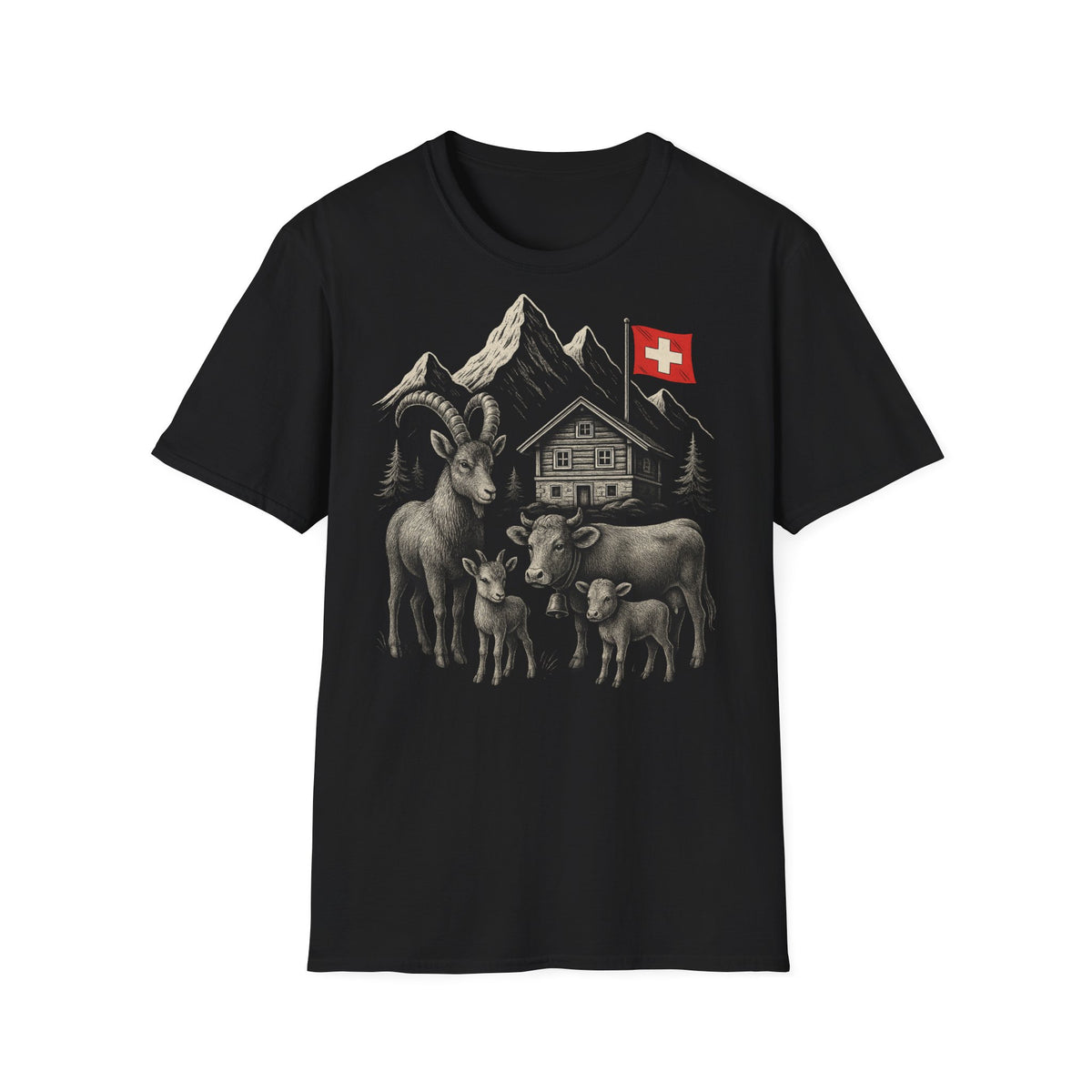 Berg T-Shirt - Alpenliebe