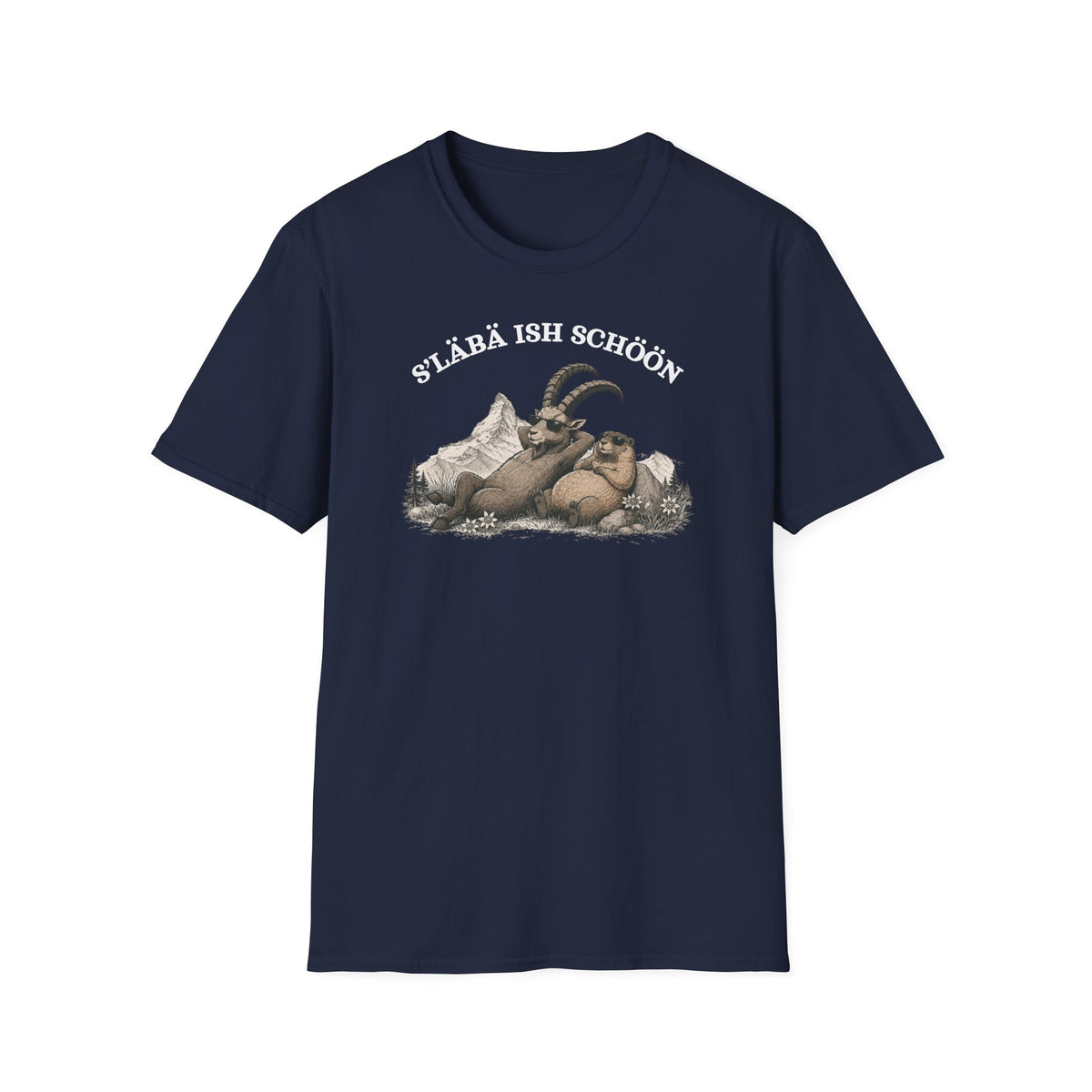 Berg T-Shirt - S'LÄBÄ ISH SCHÖÖN