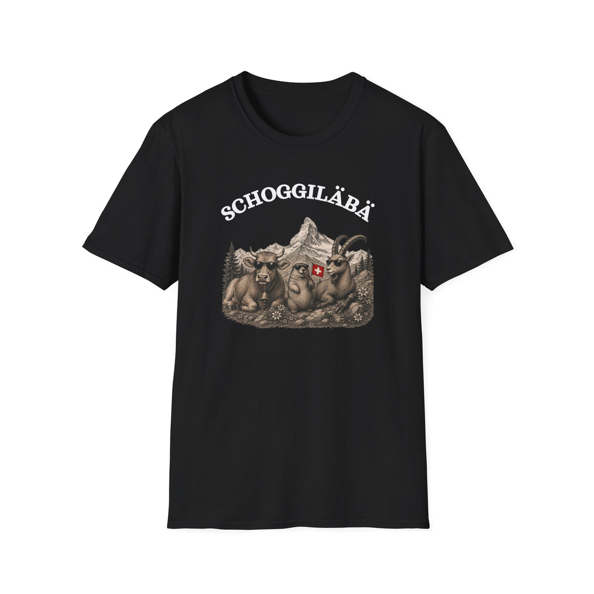 Berg T-Shirt - SCHOGGILÄBÄ