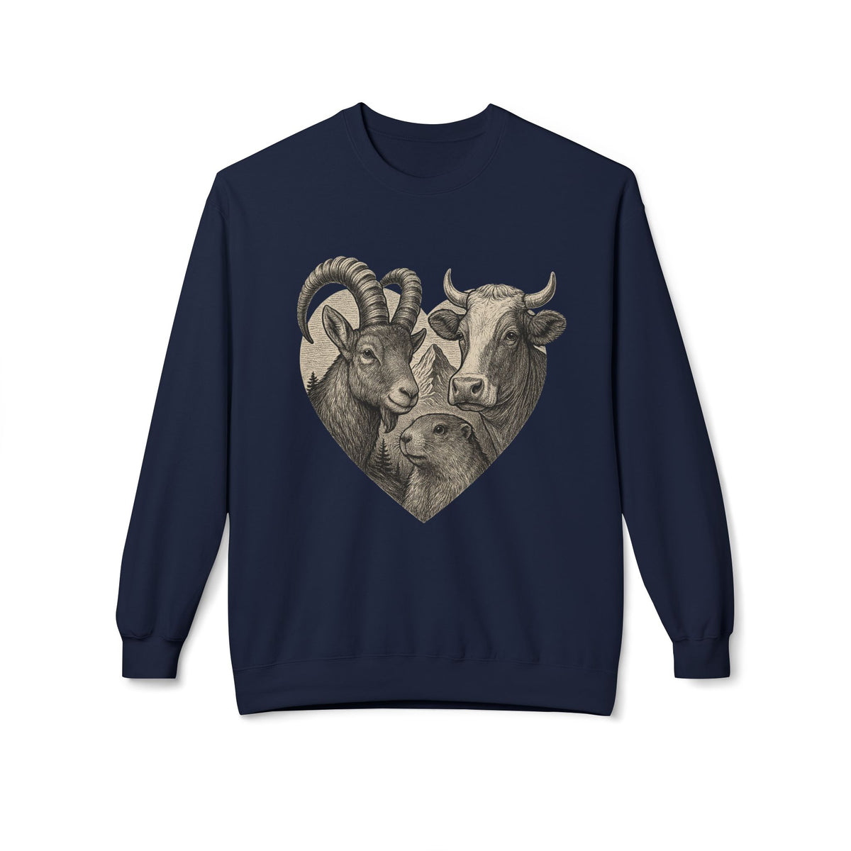 Berg T-Shirt - Bergherz