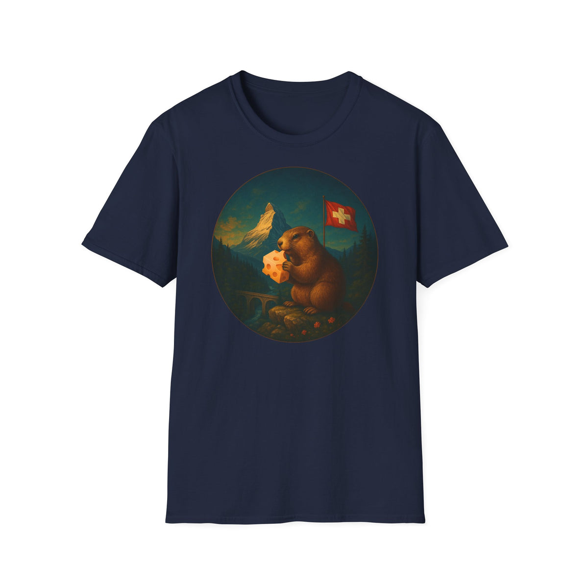 Berg T-Shirt - Murmeli mit Chäs