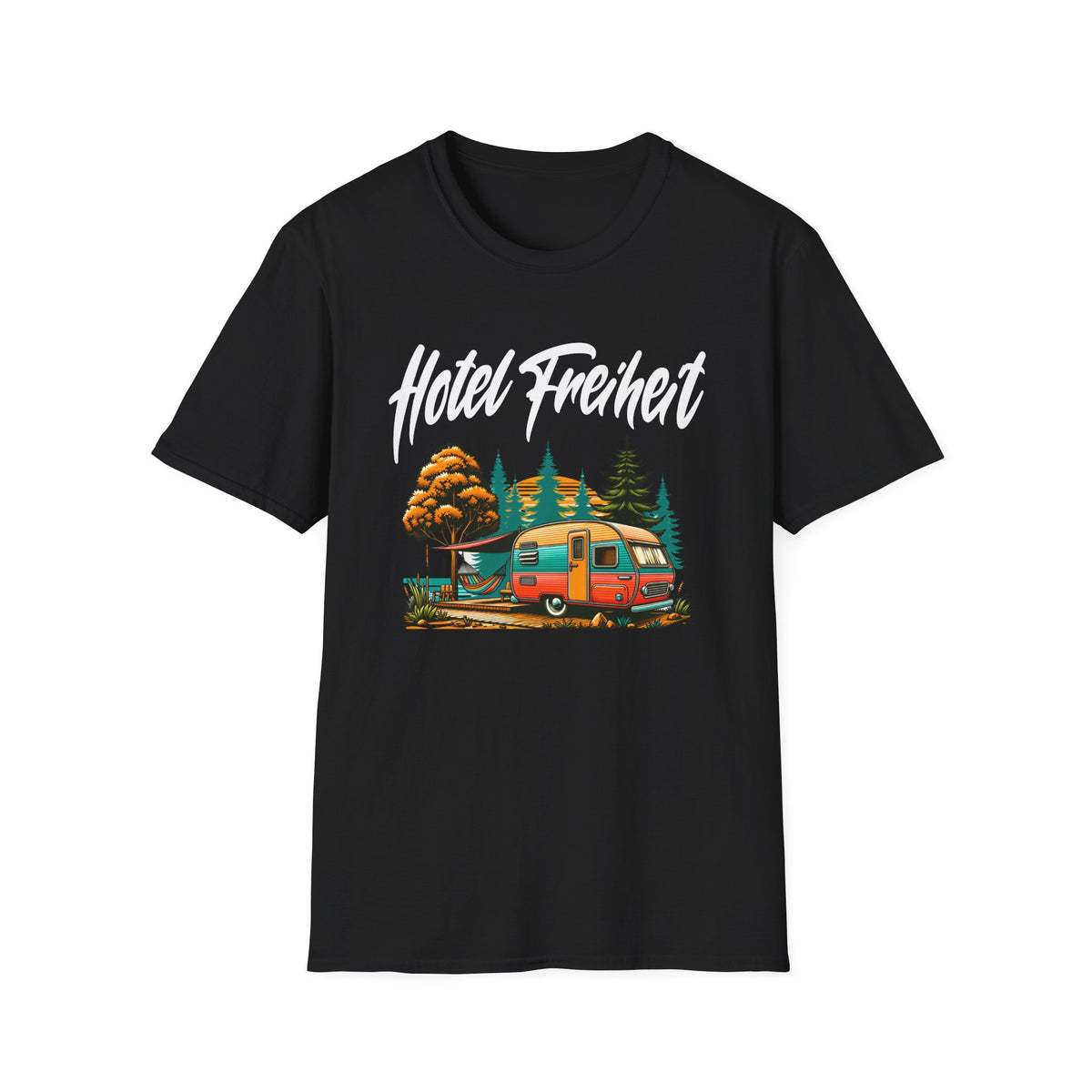 Camping T-Shirt - Hotel Freiheit