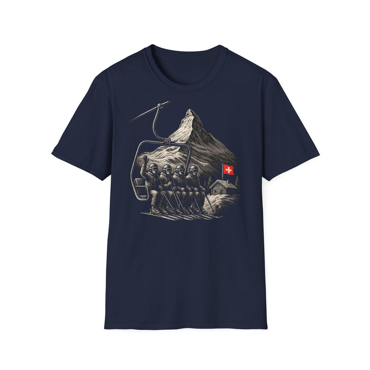 Berg T-Shirt - Familie