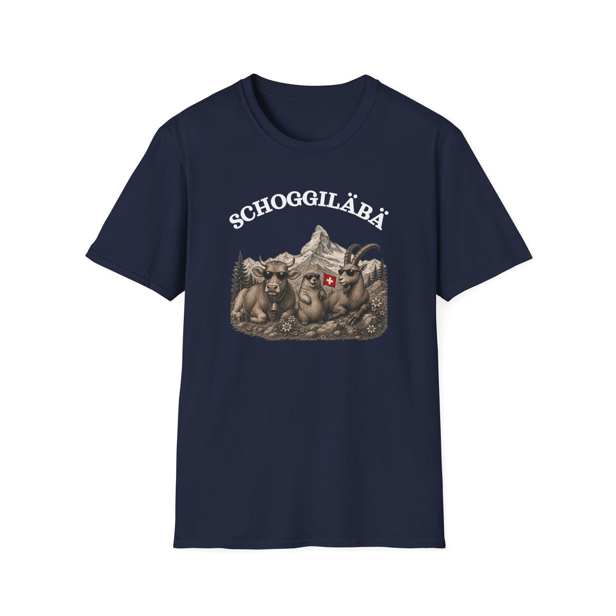 Berg T-Shirt - SCHOGGILÄBÄ