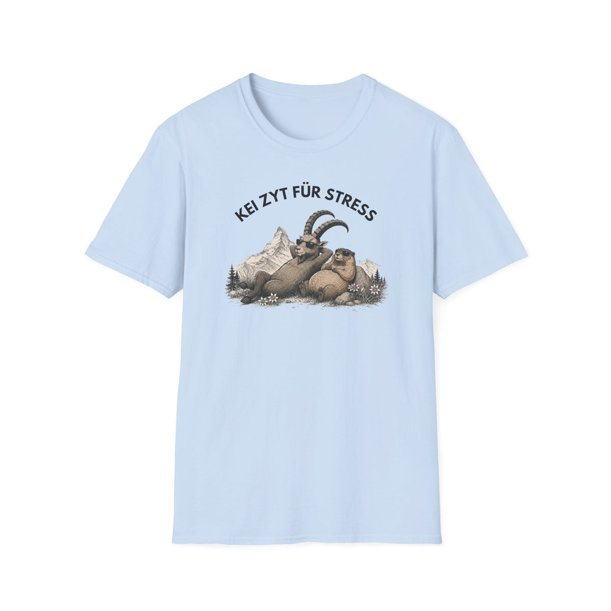 Berg T-Shirt - Kei Zyt für Stress 4