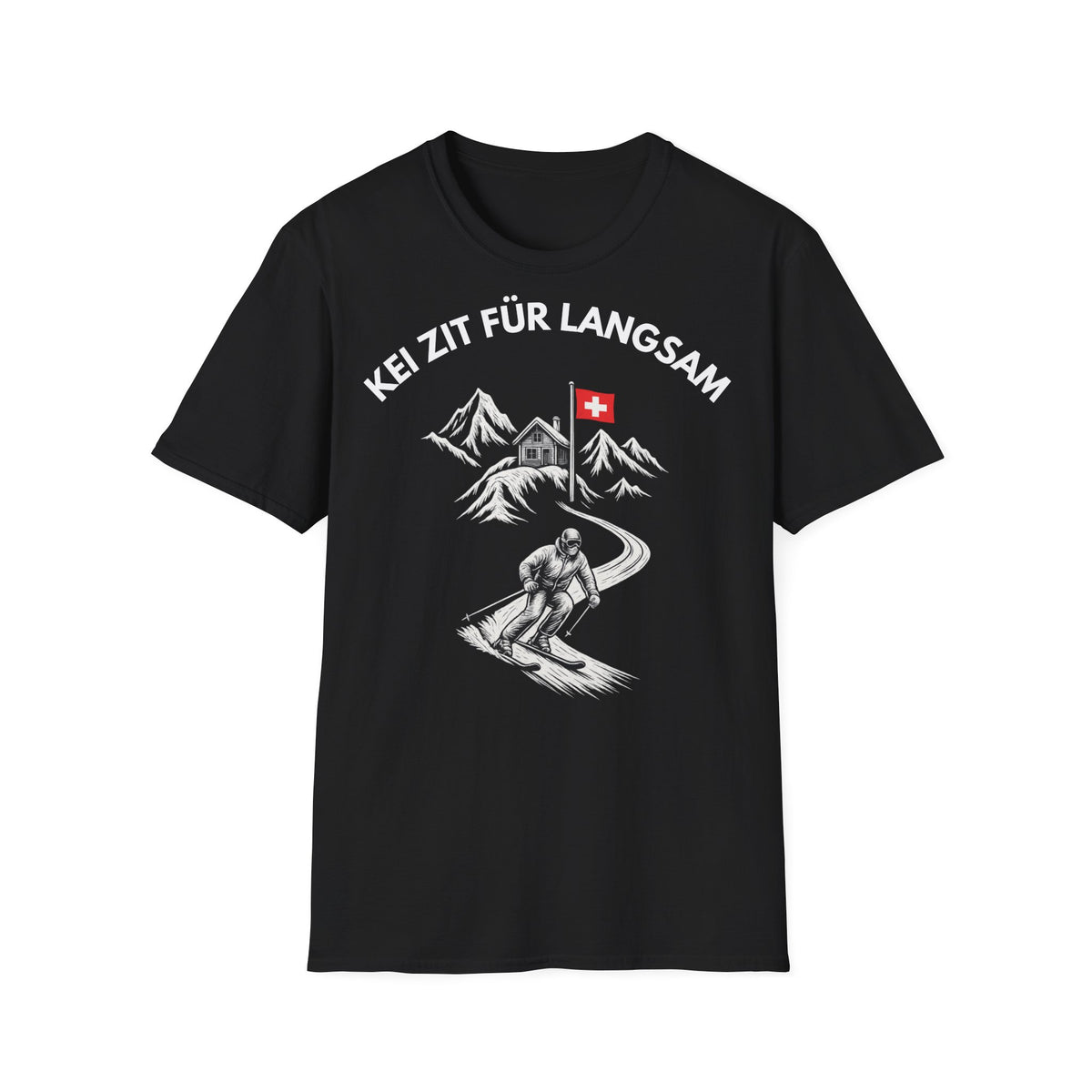 Berg T-Shirt - Kei Zit für langsam
