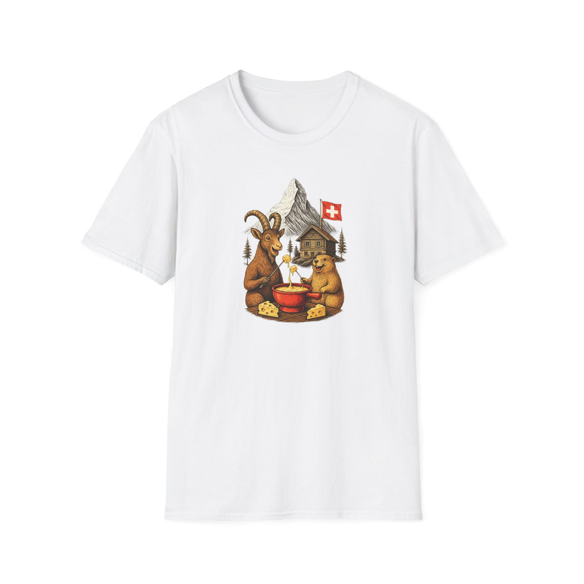 Berg T-Shirt - Fondue