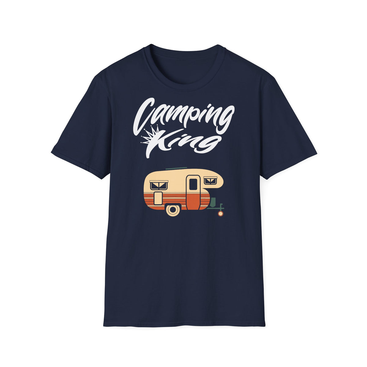 Camping T-Shirt - Camping King (Wohnwagen)