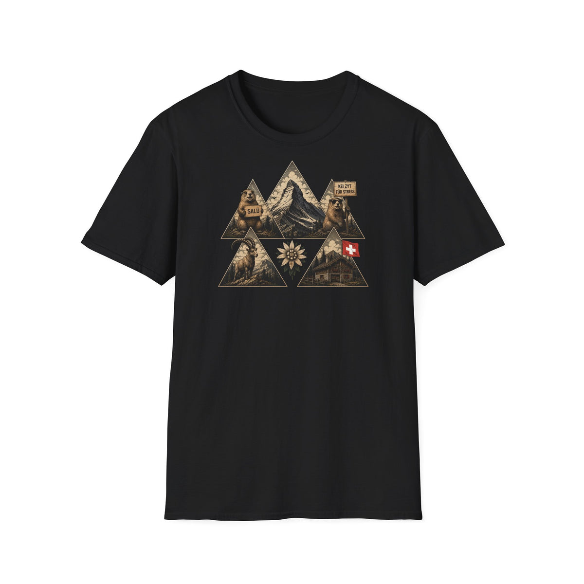 Berg T-Shirt - Kei Zyt für stress 3