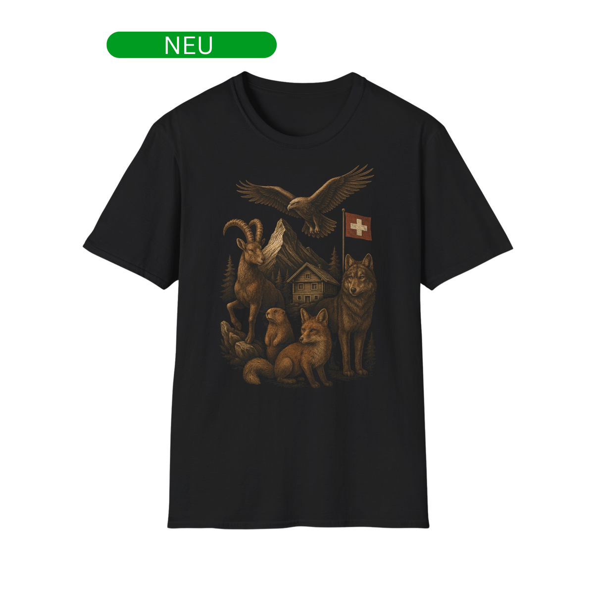 Berg T-Shirt - Alpentiere