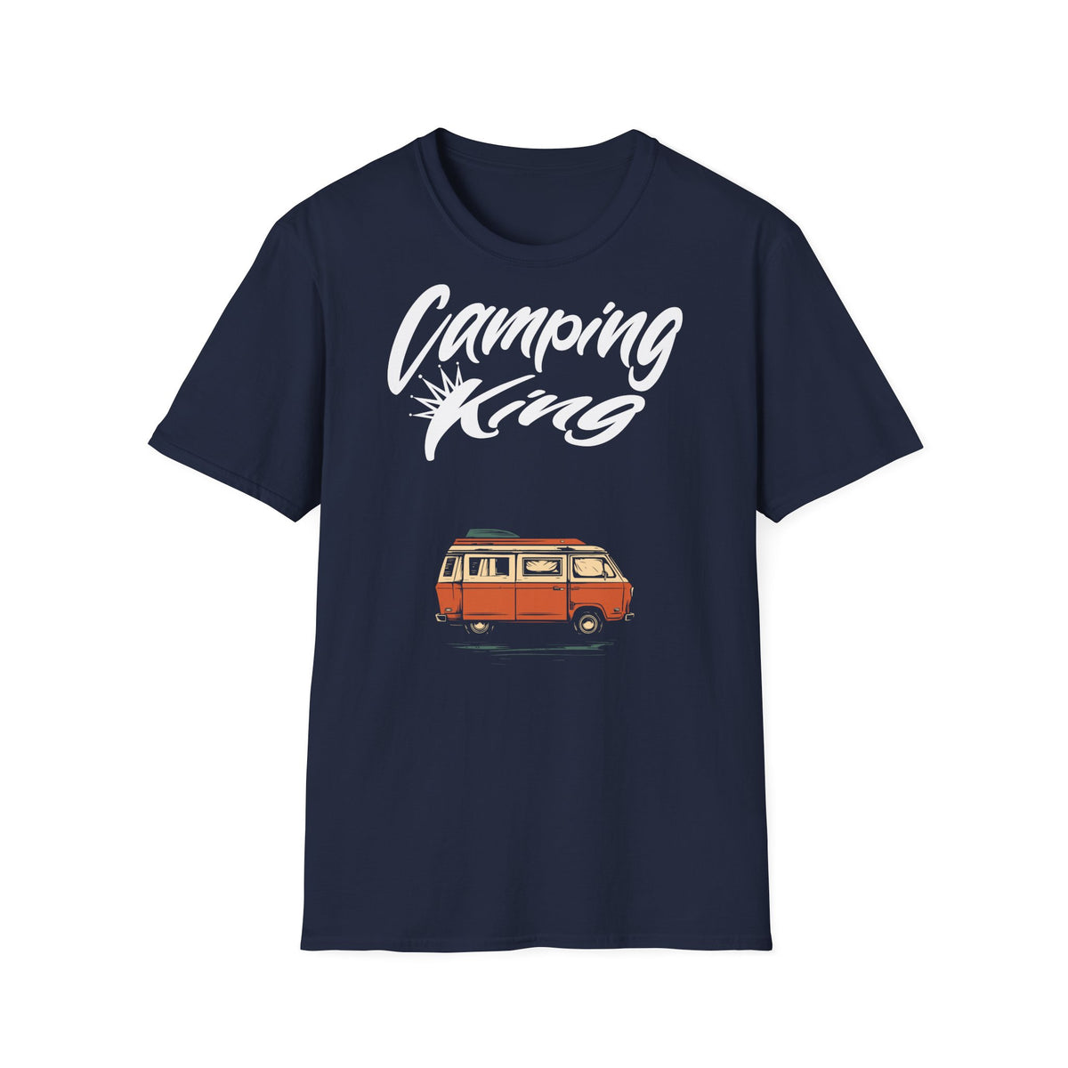Camping T-Shirt - Camping King (Wohnwagen)