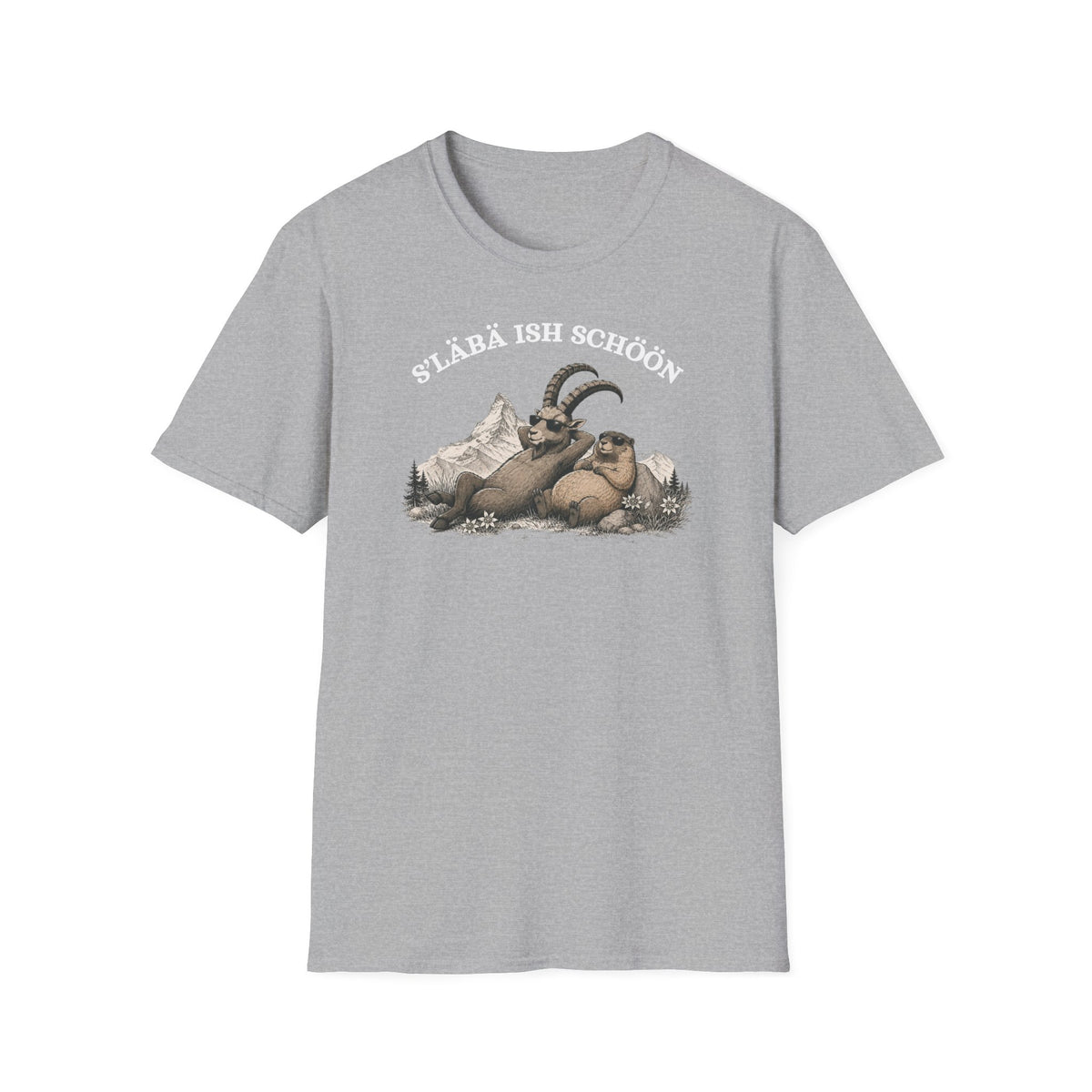 Berg T-Shirt - S'LÄBÄ ISH SCHÖÖN