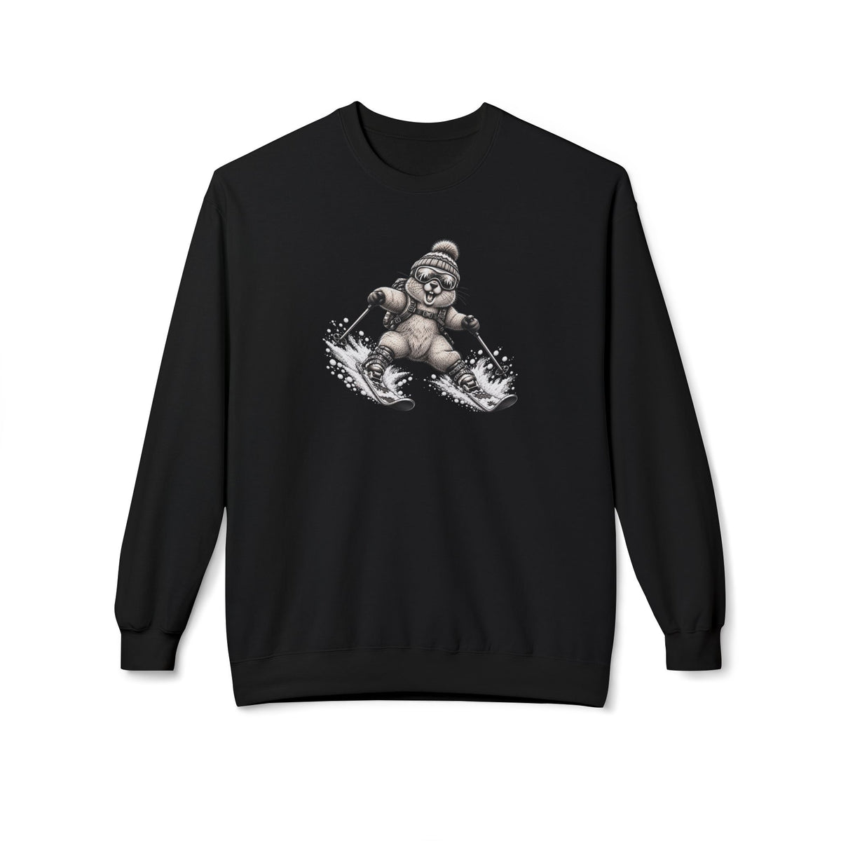 Berg T-Shirt - Murmeli auf SKI