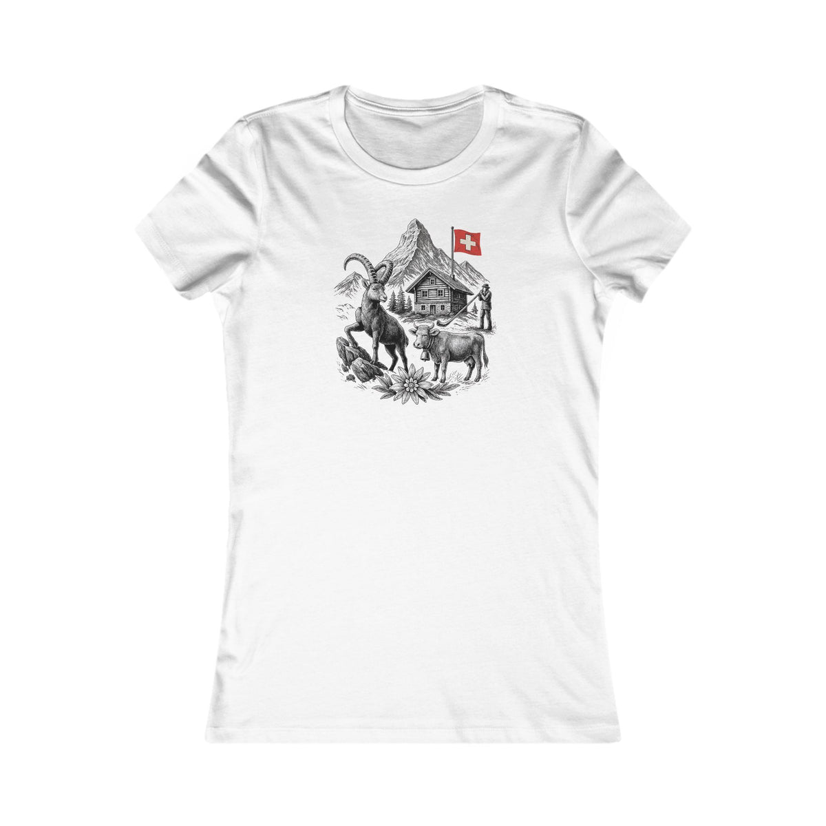 Berg T-Shirt - Schweizer Identifikation