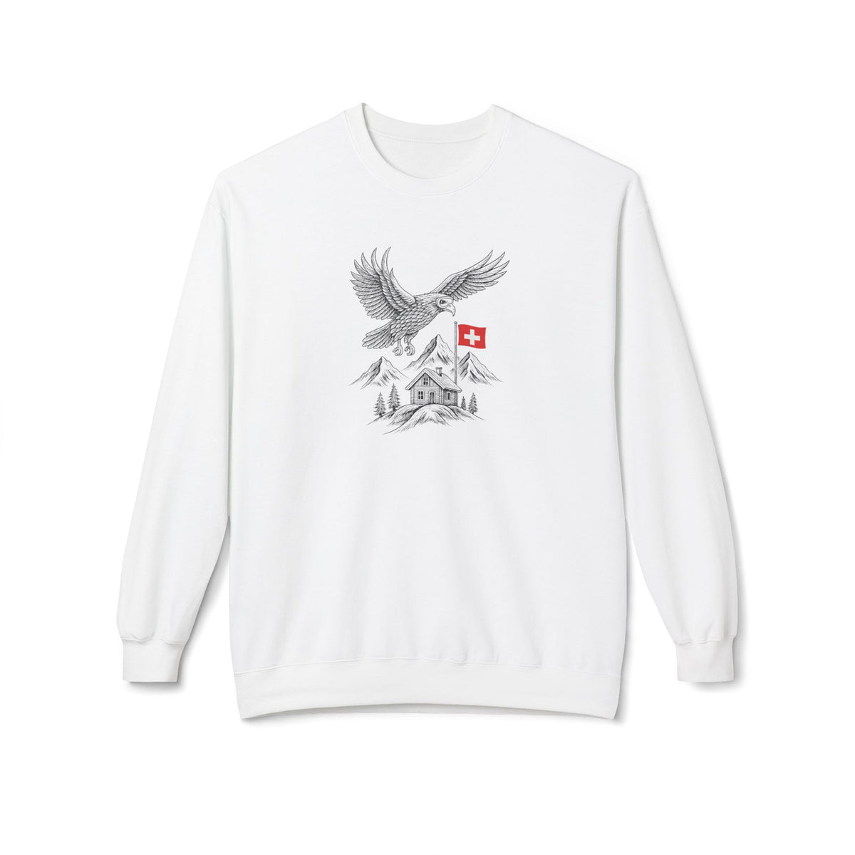 Berg T-Shirt - Adler (skibrille)