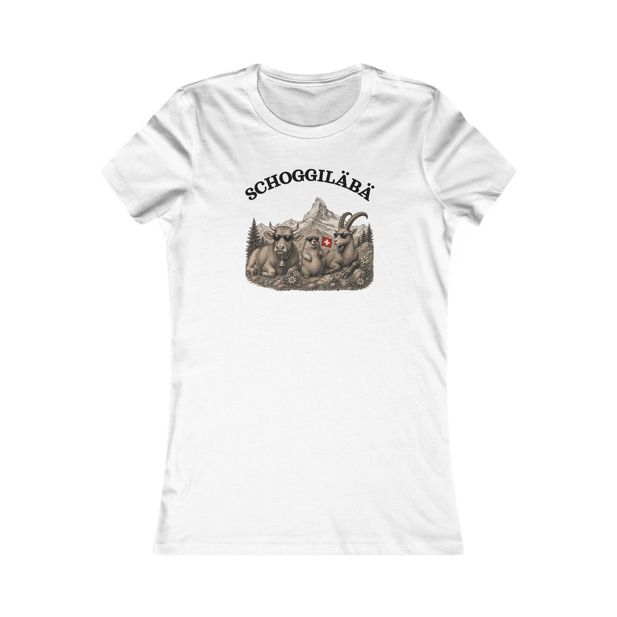 Berg T-Shirt - SCHOGGILÄBÄ