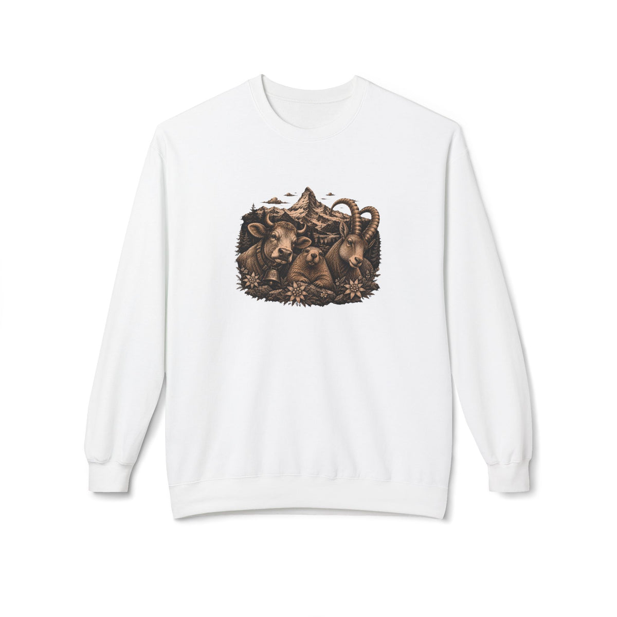 Berg T-Shirt - Alptiere x Edelweiss