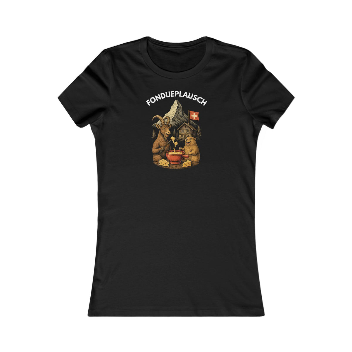 Berg T-Shirt - Fondueplausch