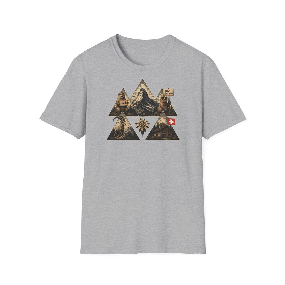 Berg T-Shirt - Kei Zyt für stress 3