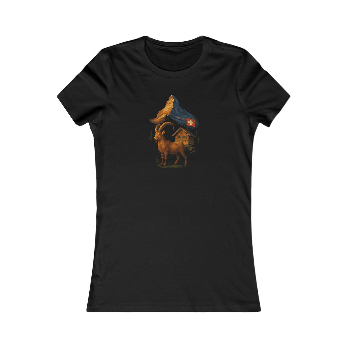 Berg T-Shirt - Steinbock Matterhorn