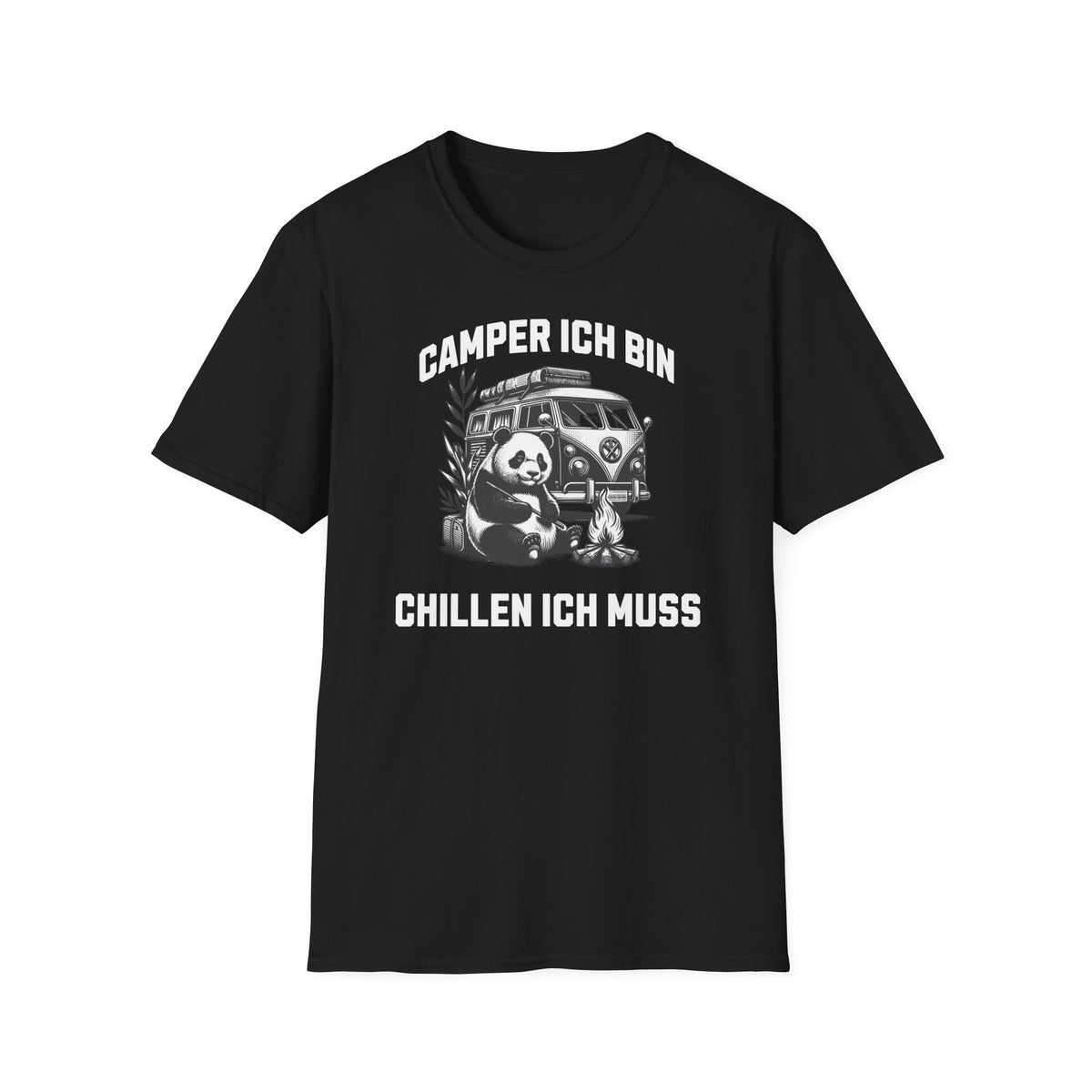Camping T-Shirt - Camper ich bin, chillen ich muss