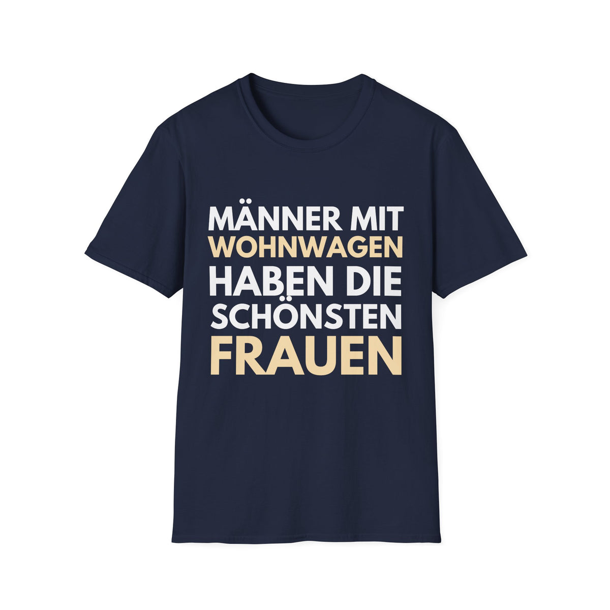 Camping T-Shirt - Männer mit Wohnwagen 2