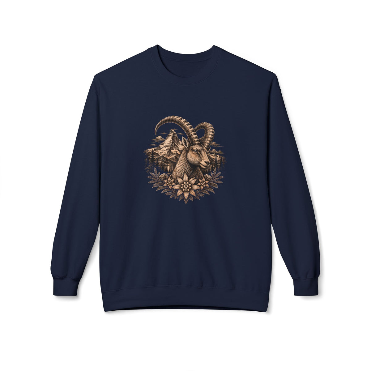 Berg T-Shirt - Steinbock x Edelweiss