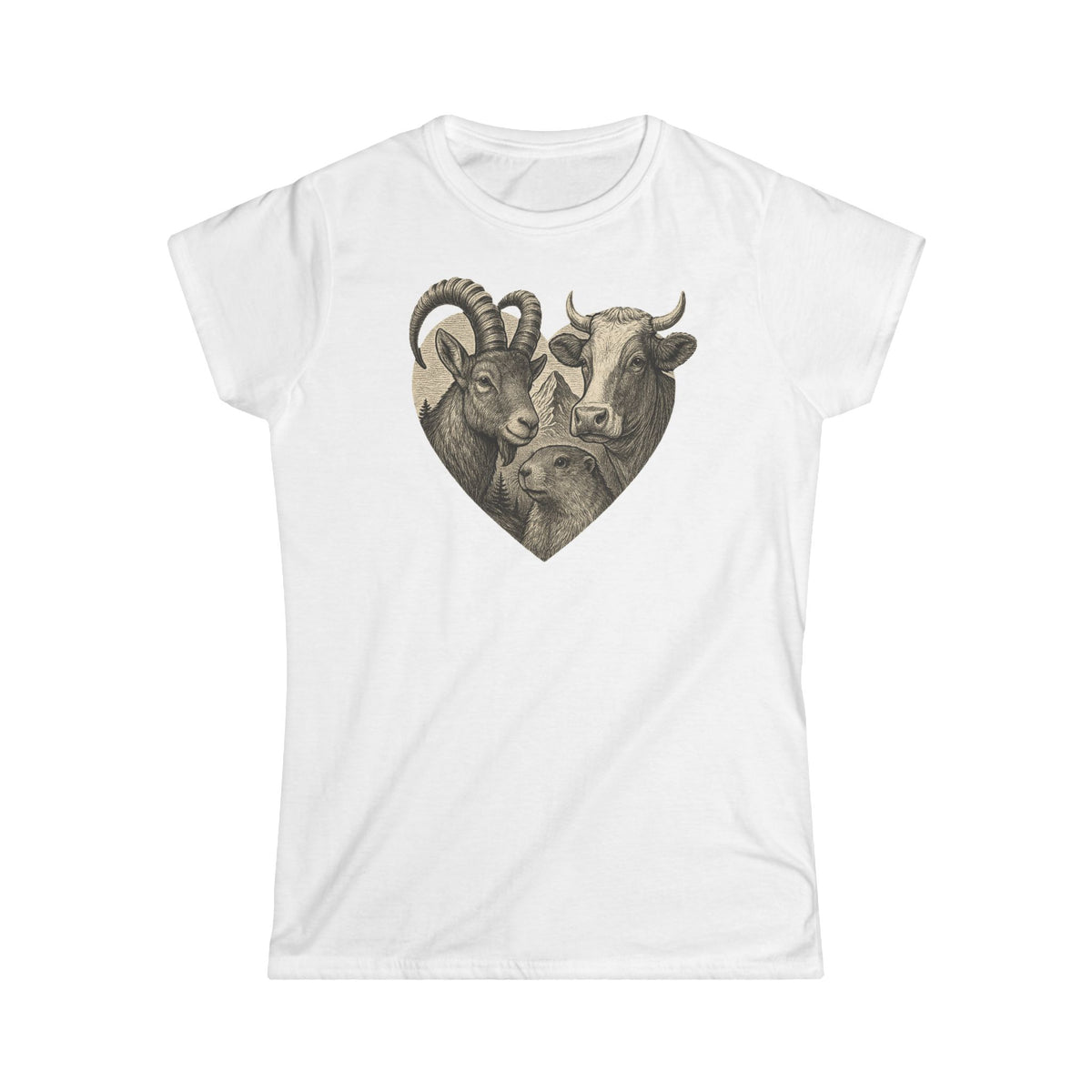 Berg T-Shirt - Bergherz
