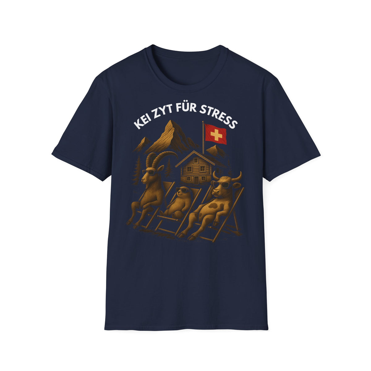Berg T-Shirt - KEI ZYT FÜR STRESS 2
