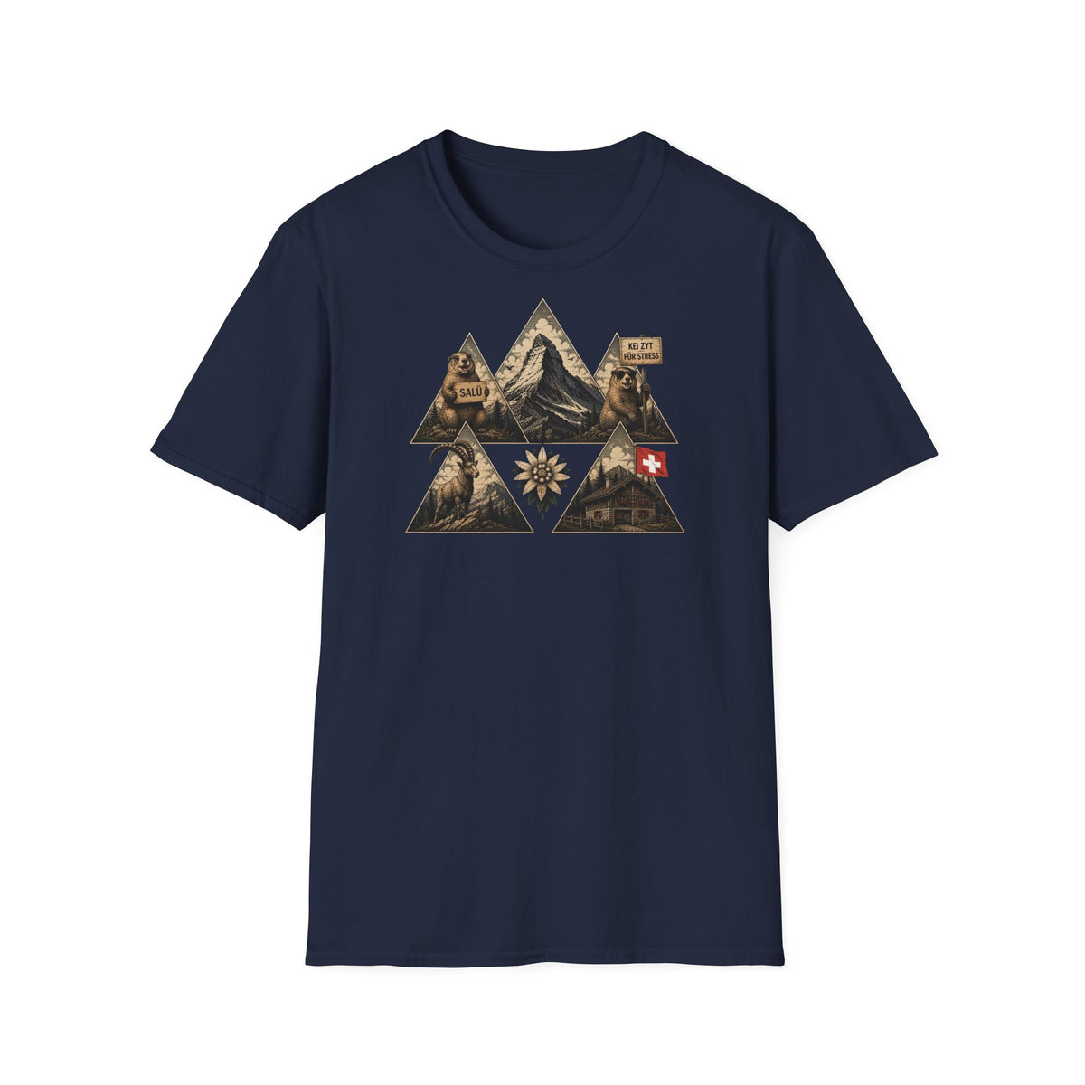 Berg T-Shirt - Kei Zyt für stress 3
