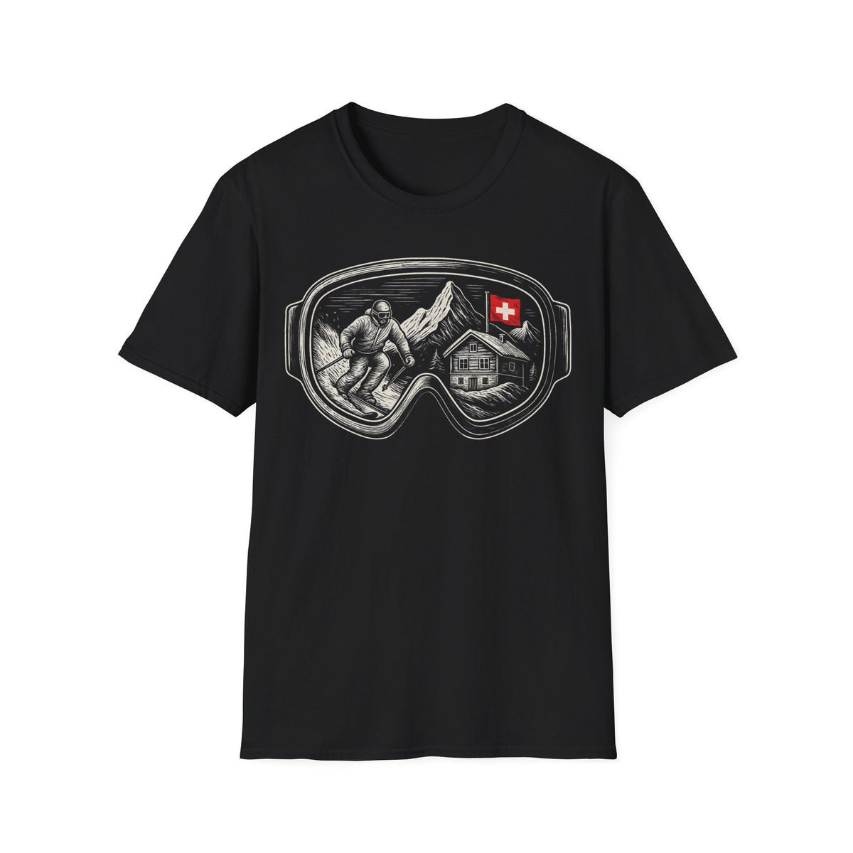 Berg T-Shirt - SKIBRILLE