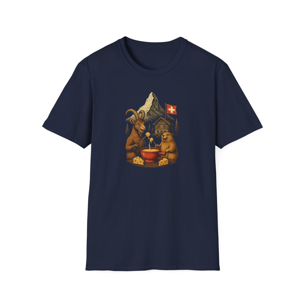 Berg T-Shirt - Fondue