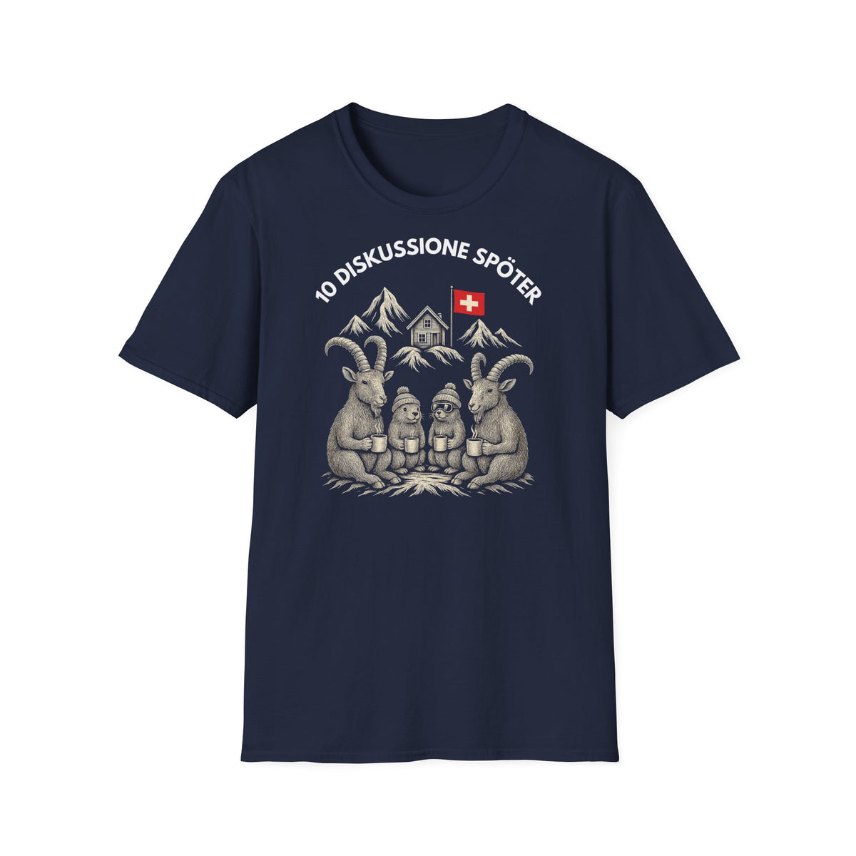 Berg T-Shirt - 10 Diskussione spöter