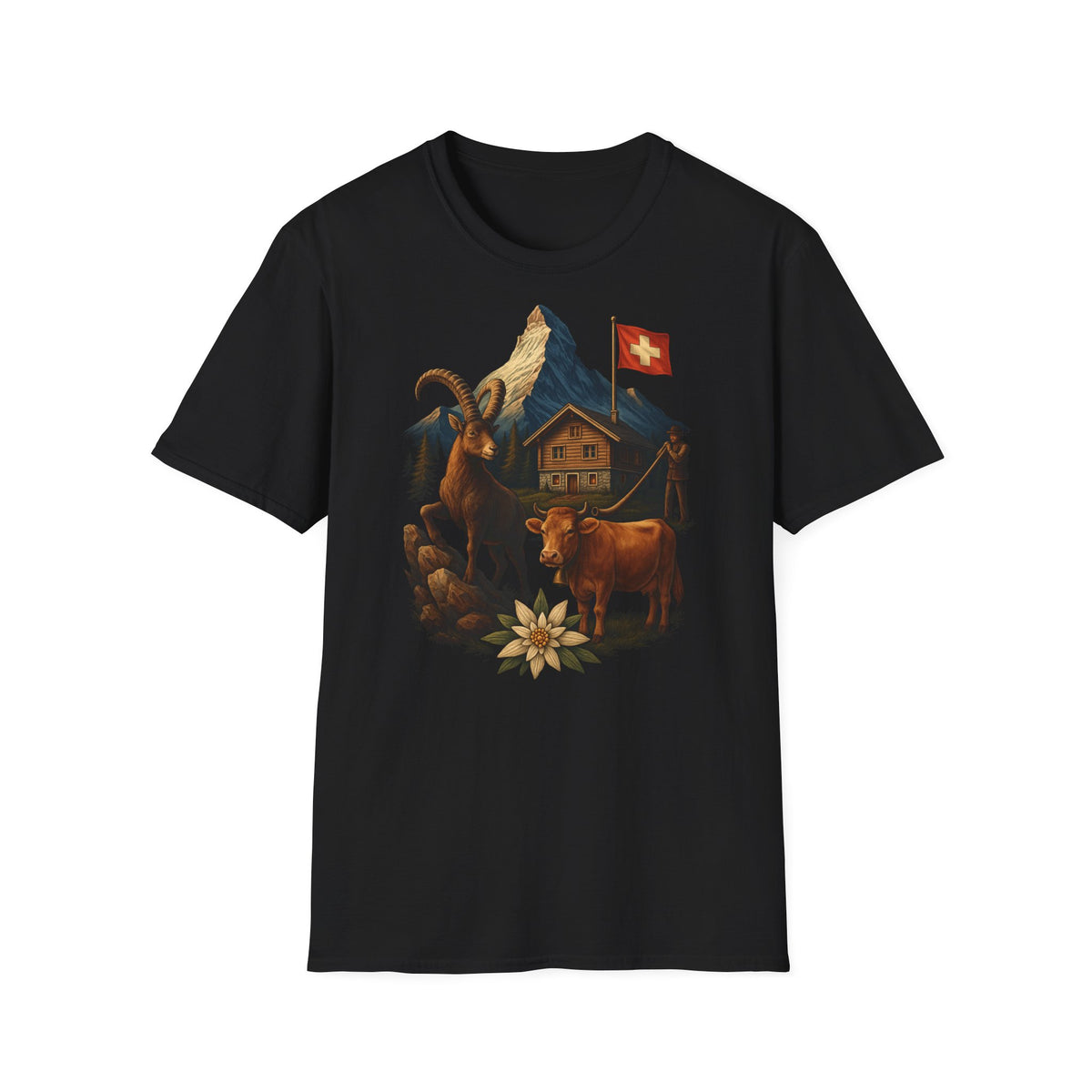 Berg T-Shirt - Schweizer Identifikation 5