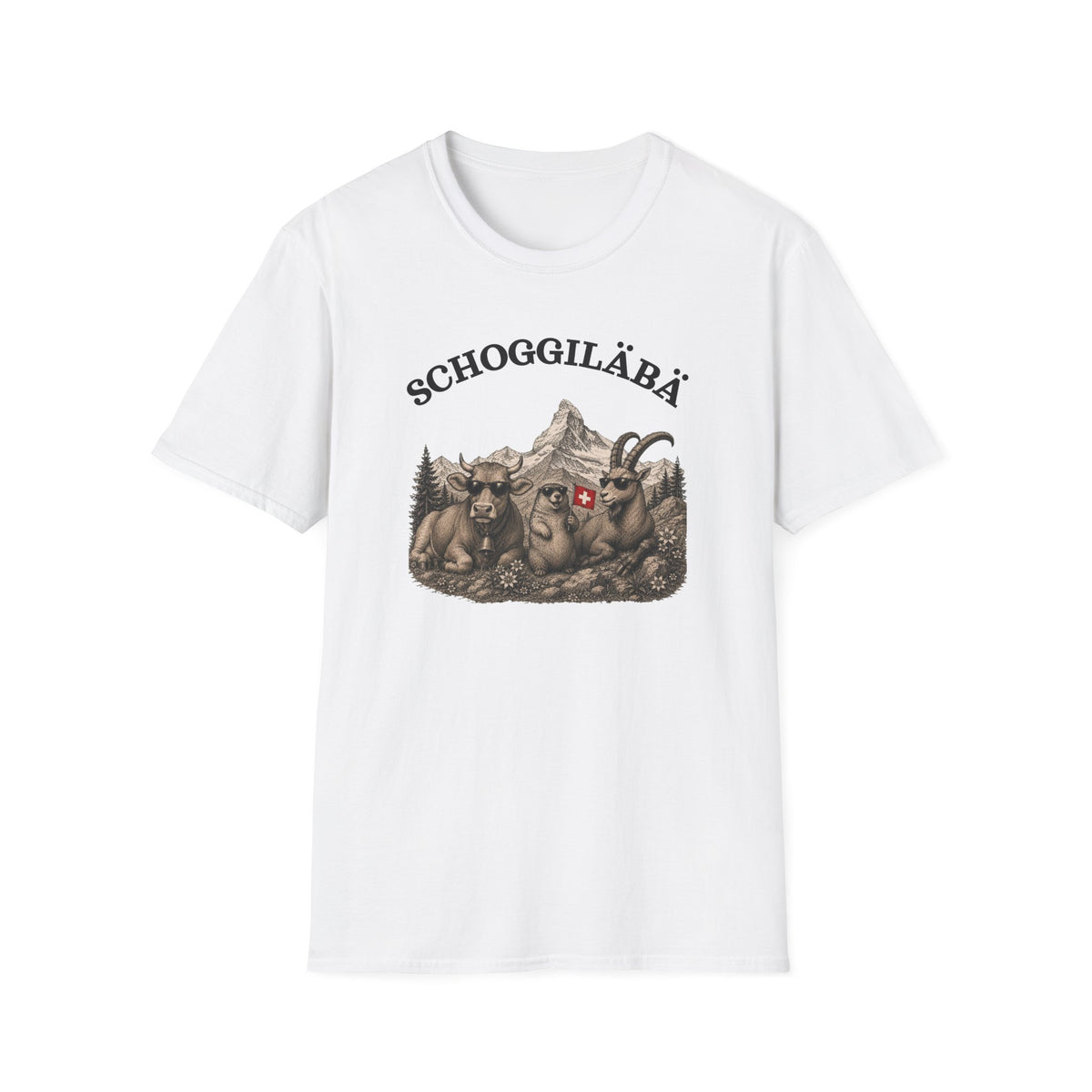 Berg T-Shirt - SCHOGGILÄBÄ