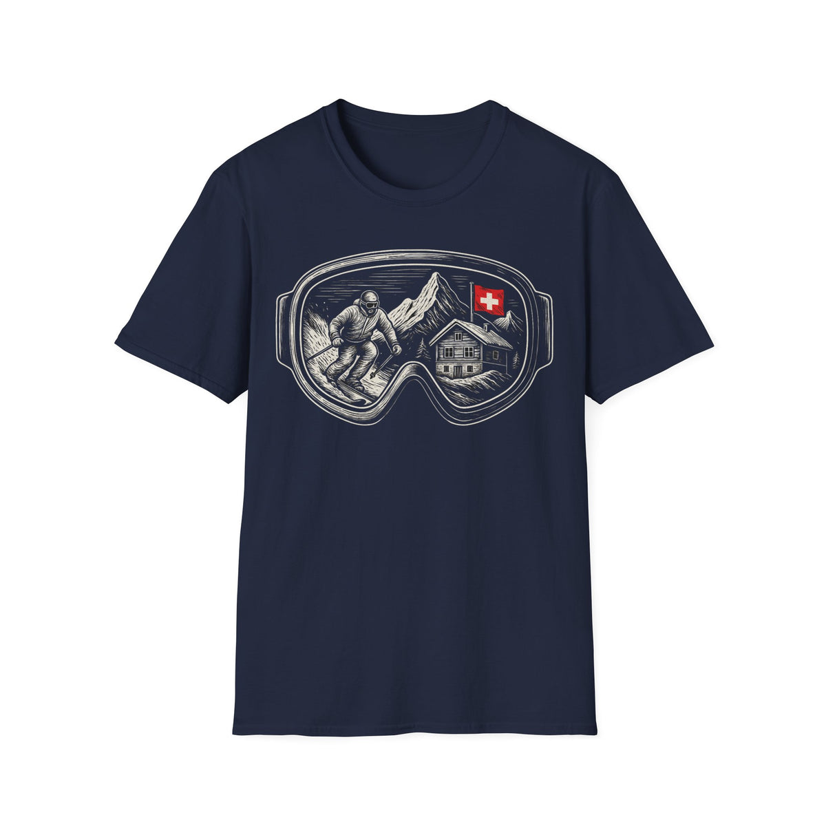 Berg T-Shirt - SKIBRILLE