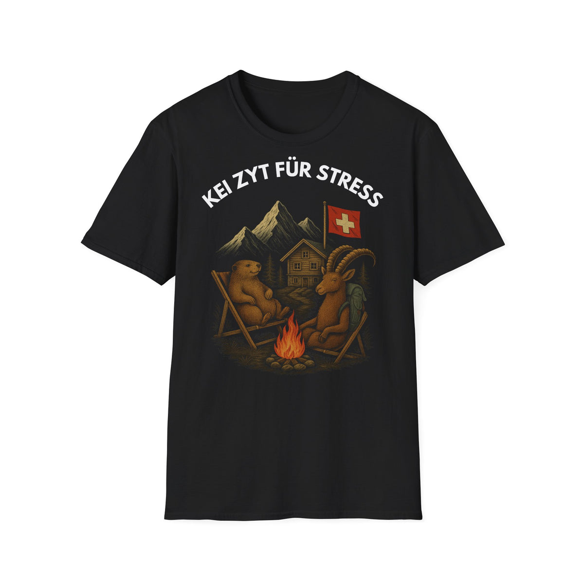 Berg T-Shirt - KEI ZYT FÜR STRESS
