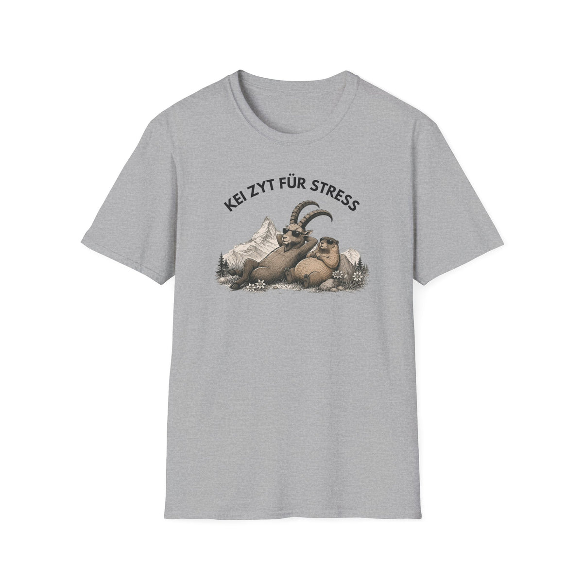 Berg T-Shirt - Kei Zyt für Stress 4