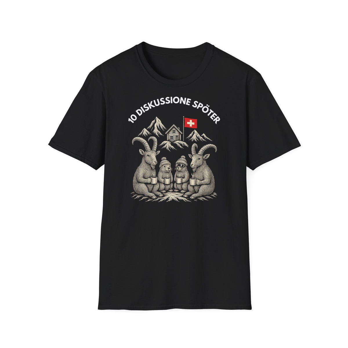 Berg T-Shirt - 10 Diskussione spöter