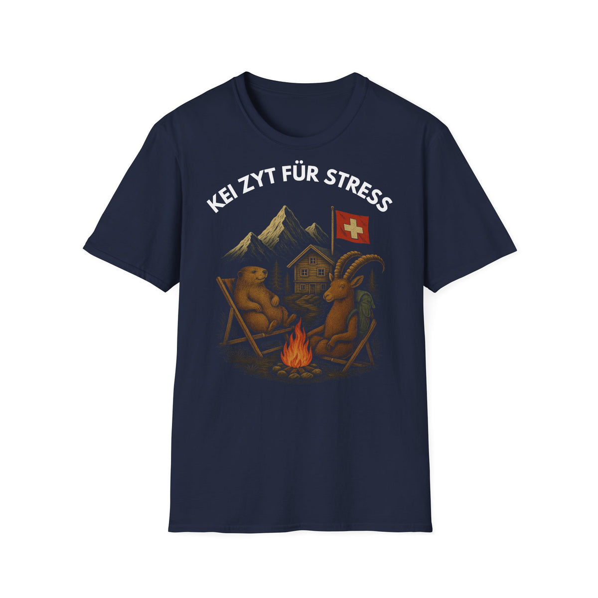 Berg T-Shirt - KEI ZYT FÜR STRESS