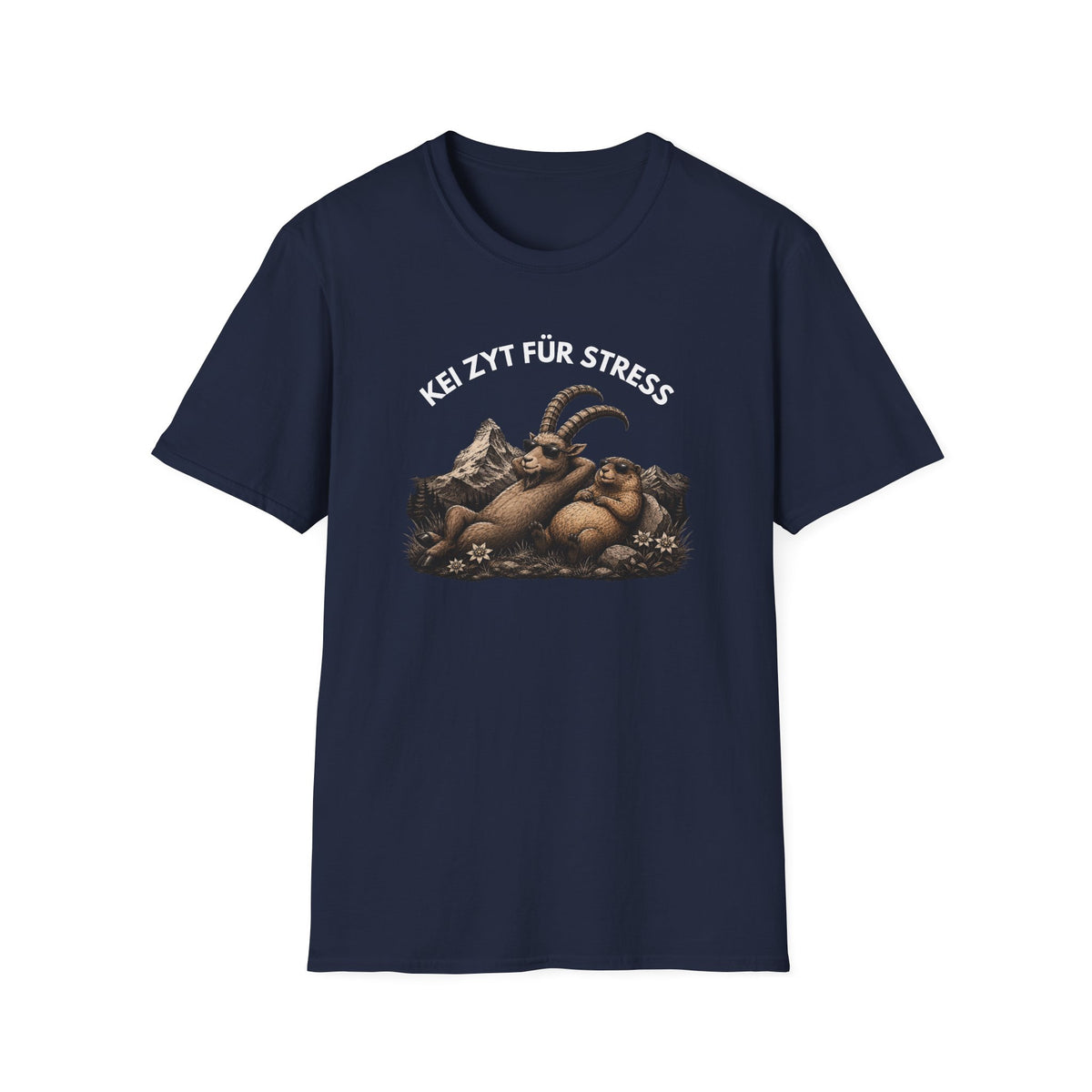 Berg T-Shirt - Kei Zyt für Stress 4