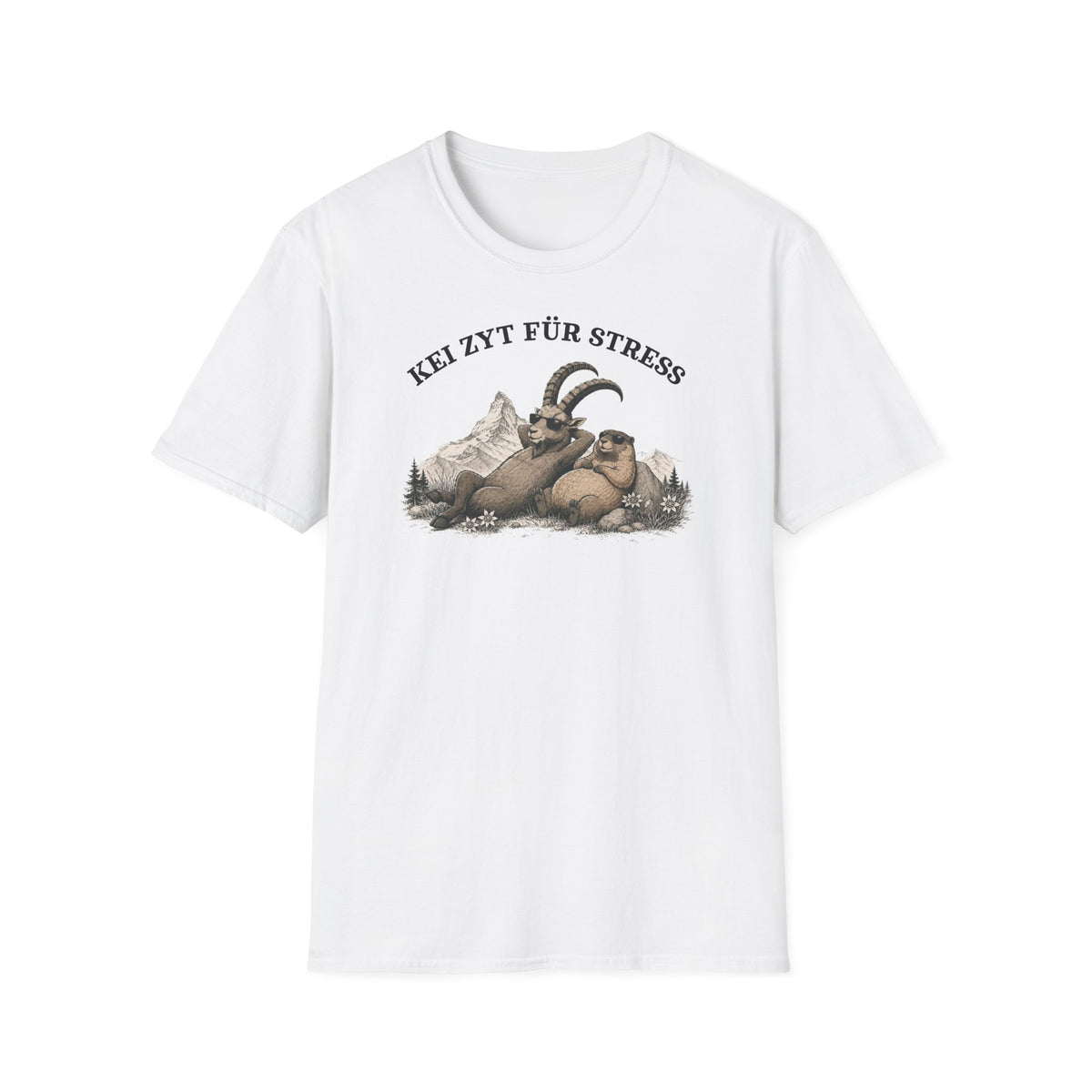 Berg T-Shirt - Kei Zyt für Stress 5