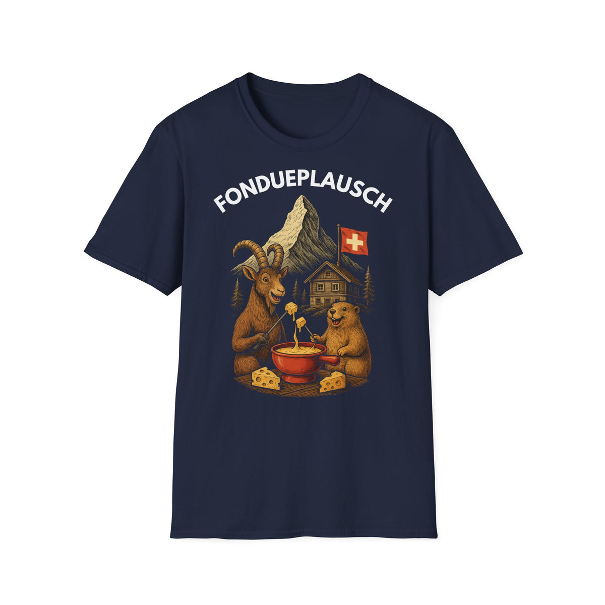 Berg T-Shirt - Fondueplausch