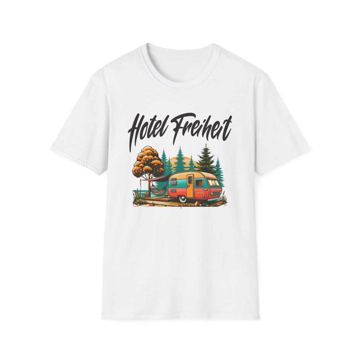 Camping T-Shirt - Hotel Freiheit