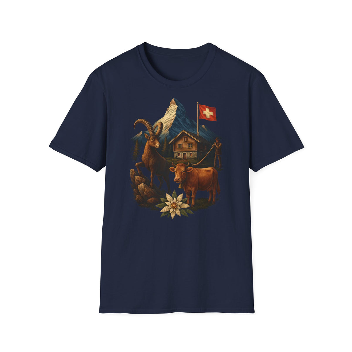 Berg T-Shirt - Schweizer Identifikation 5