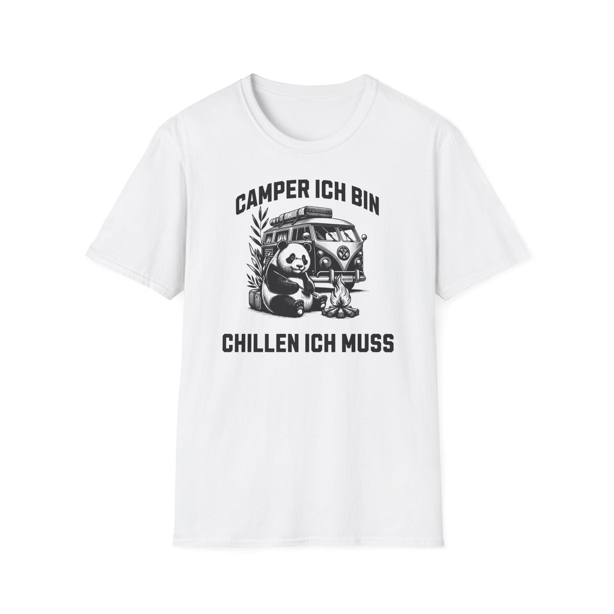 Camping T-Shirt - Camper ich bin, chillen ich muss