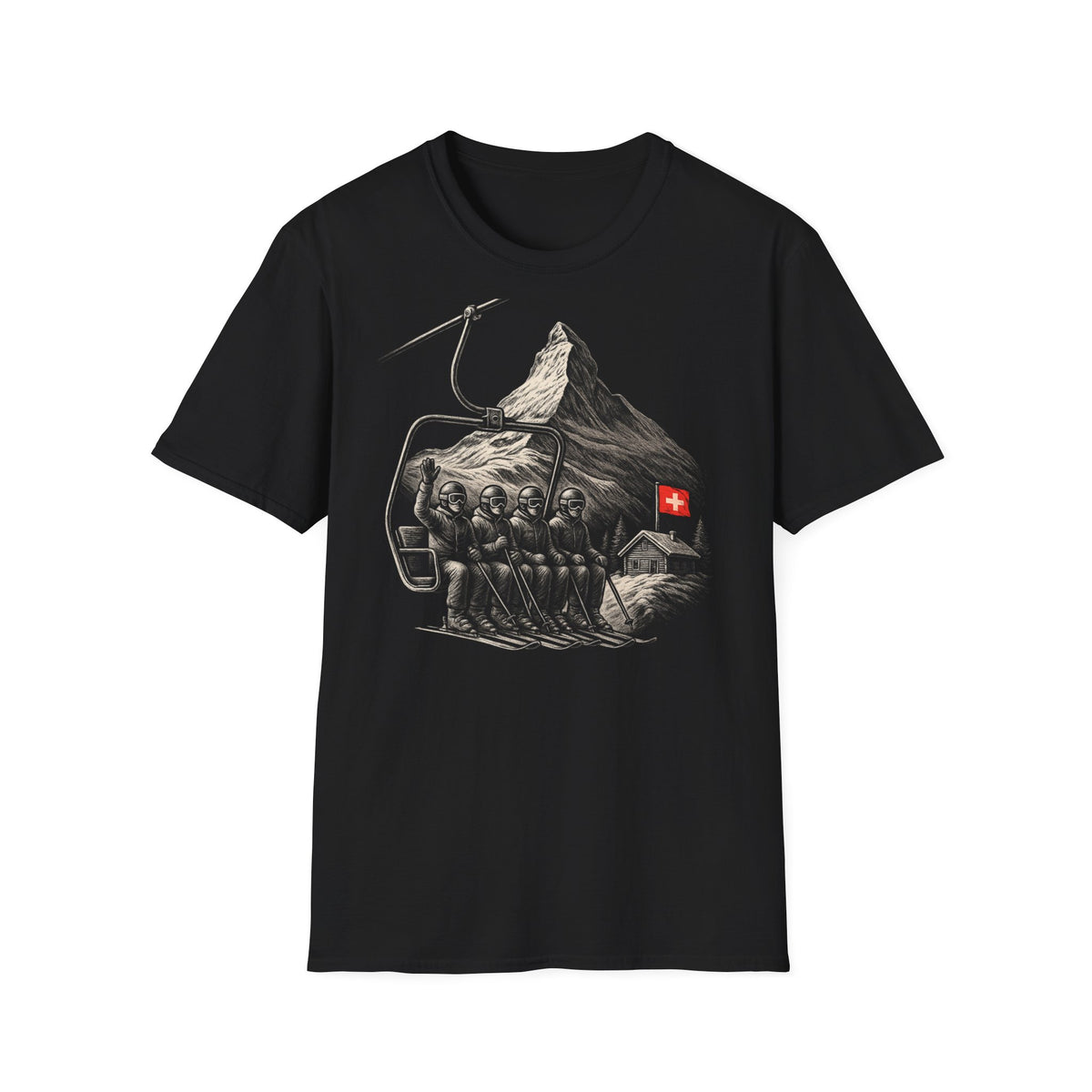 Berg T-Shirt - Familie