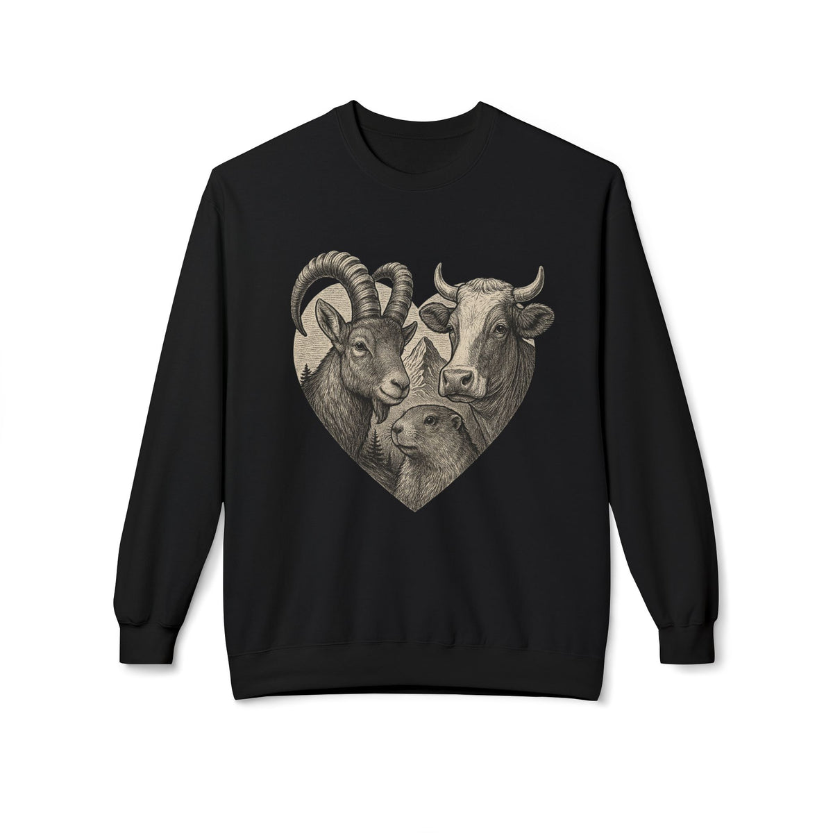 Berg T-Shirt - Bergherz