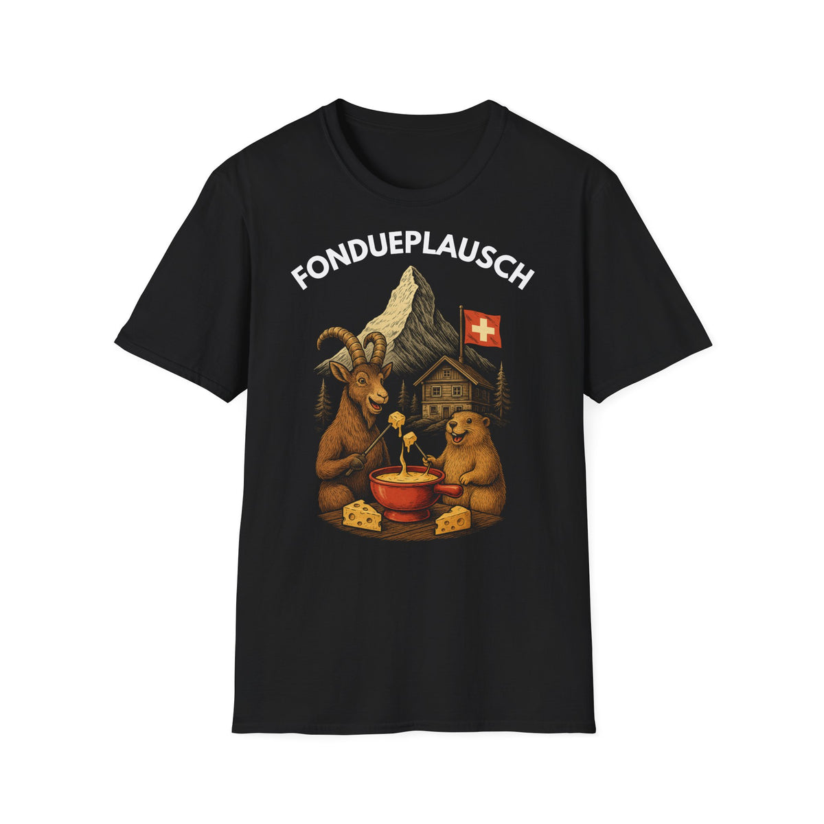 Berg T-Shirt - Fondueplausch
