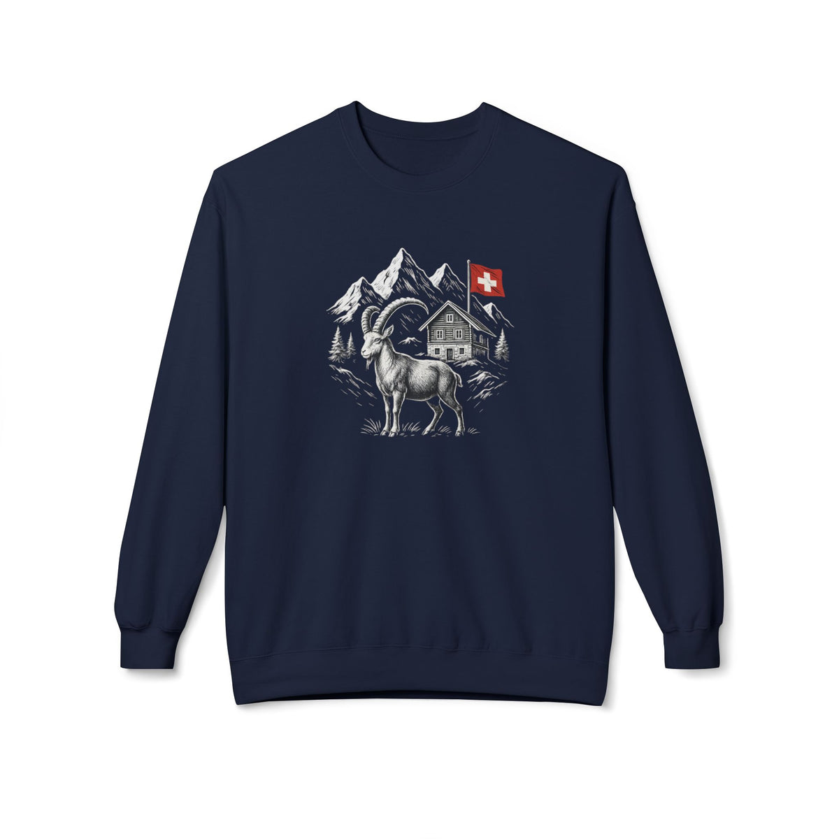 Berg T-Shirt - Steinbock Schweiz 2